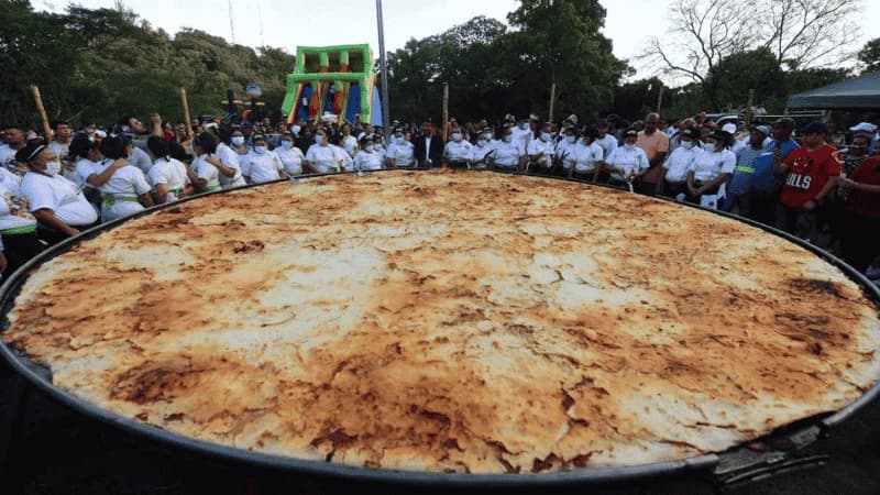 Pupusa Gigante Olocuilta El Salvador