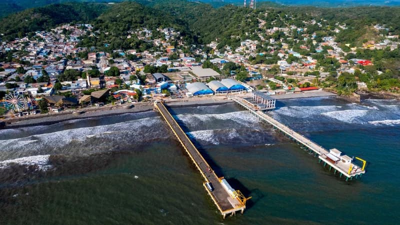 Malecon Puerto La Libertad El Salvador