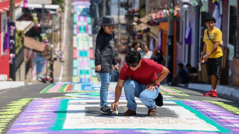 Alfombras Semana Santa